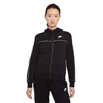 Nike Femme W Nsw Fz Hoodie Mlnm Flc Veste, Noir/Blanc, M EU