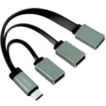 USB-C Hub 3-portti