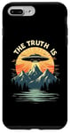 iPhone 7 Plus/8 Plus THE TRUTH IS UFO Mountain Sunset Case