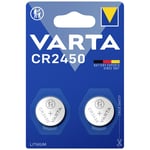 Varta Pile bouton CR 2450 3 V 2 pc(s) 570 mAh lithium LITHIUM Coin CR2450 Bli 2