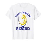 Mens Frais Comme un Ricard - Ricard Pastis Aperitif T-Shirt