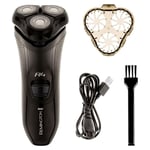 Remington R4 Style Series Mens Electric Rotary Shaver and Cleaning Brush - R4002