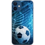 Apple iPhone 12  Transparent Mobilskal Fotboll