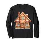 Christmas Gingerbread House Baking Cookie Xmas Tree Holiday Long Sleeve T-Shirt