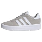 adidas Femme Court Platform Suede Basket, Grey Two/FTWR White/FTWR White, 37 1/3 EU