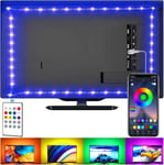 LED Strip Lights for TV, USB TV Backlight Kit with Remote, 2m 32"-60" 