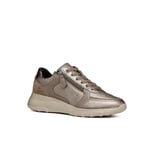 Geox Femme D Alleniee B Basket, Taupe, 41 EU