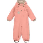 MINI A TURE MATWISTO fleece lined spring coverall – rosette rose - 80