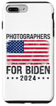 Coque pour iPhone 7 Plus/8 Plus Photographes pour Biden 2024