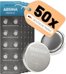 SR920SW Lot de 5 piles bouton SR920SW à l'oxyde d'argent 1,55 V - Piles bouton SR920SW anti-fuite et longue durée de vie - Piles SR920SW / LR921 / 371/370 / LR69 / AG6