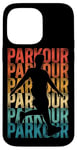 iPhone 14 Pro Max Parkour Free Running Traceur Retro Vintage Parkour Case