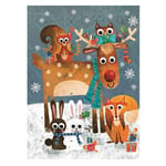 Reindeer & Friends Caltime Advent Calendar 29 x 42 cm