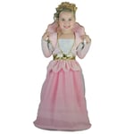 Eventyrprinsesse kostyme 1-2 år (80-92 cm)