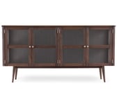 Löderup Sideboard Vitrin Rökbetsad Ek