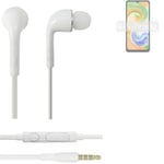 Earphones for Samsung Galaxy A04s in earsets stereo head set