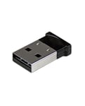 StarTech.com Mini Adaptateur USB Bluetooth 4.0 - Dongle Sans Fil EDR Classe 1 50m