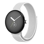 Google Pixel Watch 3 41mm Armband i nylon, Vit