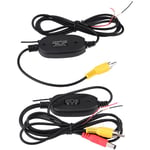 Kit émetteur et récepteur sans fil vidéo rca 2.4Ghz pour système de surveillance de caméra de recul de stationnement de voiture - Jeffergarden