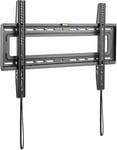 STRONGLINE-42 Support Mural TV Fixe 37-75 Pouces/Support Mural VESA 200x200 à 600x400 Max. 50kg / Support Mural TV Extra Plat - matériel de Montage Inclus