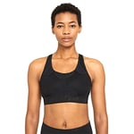 Nike CZ4439-011 W NK SWSH DFADV Bra Sports Bra Femme Black/Black/Black/(DK Smoke Grey) Taille XS