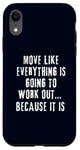 Coque pour iPhone XR Citation inspirante et motivante pour la pensée positive