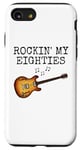 Coque pour iPhone SE (2020) / 7 / 8 Guitare électrique du 80e anniversaire, guitariste de 80 ans