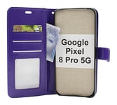 Crazy Horse Wallet Google Pixel 8 Pro 5G (Lila)