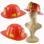 Makeup Toys Fireman Safety Helmet Adjustable Fireman Hat Toy  Children's Gifts