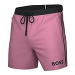 BOSS Men's Starfish Swim Short, Light/Pastel Pink681, S