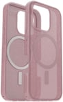 OtterBox Symmetry Clear MagSafe (iPhone 16 Pro) - Rosa glitter