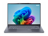 Acer Swift 14 AI SF14-11 - Snapdragon X Plus X1P-64-100 16 Go RAM 1.024 To SSD Gris AZERTY