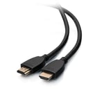 C2G 8ft (2.4m) High Speed HDMI Cable with Ethernet - 4K 60Hz HDMI 2.0 Gold Plated