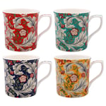 William Morris Tapestry Mix - 4-pack muggar i presentkartong