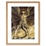 Wee Blue Coo WILLIAM BLAKE RED DRAGON WOMAN CLOTHED SUN 1805 FRAMED PRINT PICTURE F12X1927