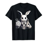 Alice in Wonderland - We're All Mad Here Rabbit Hatter Quote T-Shirt