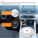 New CD Player With Speakers Anti Skip 1500mAh Rechargeable CD Player For CD CD