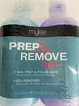 Mylee Nail Gel Polish Prep & Wipe + Gel Remover 250ml Each Premium Salon Quality