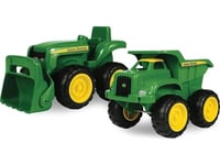 Tomy John Deere Br35874, Fordonsset, Inomhus / Utomhus, 1,5 År, Plast, Grön, Gul