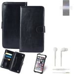 CASE FOR Sony Xperia PRO-I FAUX LEATHER + EARPHONES PROTECTION WALLET BOOK FLIP 