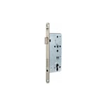 FP - Serrure à mortaise pour porte d'entrée 0024 pzw 24/65/92/10mm din Droite argenté rd bks