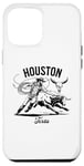 Coque pour iPhone 14 Plus Houston Texas Rodeo Bull Rider Steer Wrangler Cowboy