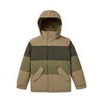 Burton Garçon Symbol Veste de snowboard, Kelp/Forest Night/Martini Olive, 128 EU