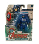 Hasbro - Marvel - Avengers Mech Strike - Captain America 6" Action Figure - 4+ ✅