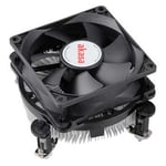 AKASA AK-CCE-7102EP CPU Cooler, 1x Ultra Quiet 80mm PWM Fan, Top Flow, Aluminium