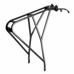 TORTEC Velocity Rear Pannier Rack-Black Black 26-700C