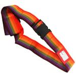 1 x Sure Travel Heavy Duty Secure Bright Coloured Suitcase Travel Luggage Strap