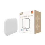 MOES Tuya ZigBee et BLE Multi-Mode Smart Home Gateway WiFi Mesh Hub, Fonctionne avec Les Produits Tuya ZigBee ou BLE Smart Home, Commande vocale Via Alexa Google Home