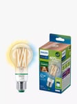 Philips WiZ A60 Filament E27 Ultra-Efficient Smart Bulb