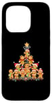 Coque pour iPhone 15 Pro Jolly Gingerbread Christmas Tree Tee Gingerbread T-shirt pour femme