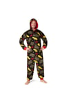 Only Fools And Horses Mens One-Piece Jumpsuit Hooded Loungewear Nightwear